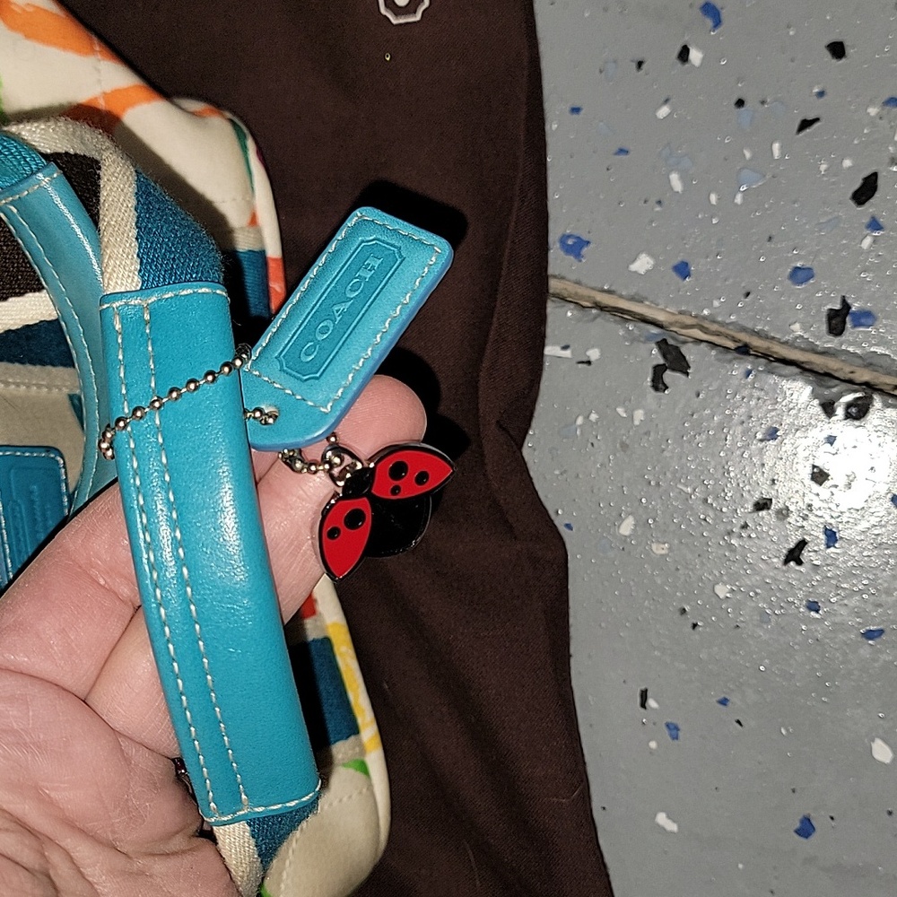 Coach Multicolor Graphic Tote Bag - Picture 2 of 5